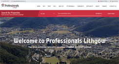 Desktop Screenshot of professionalslithgow.com.au