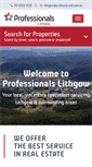 Mobile Screenshot of professionalslithgow.com.au